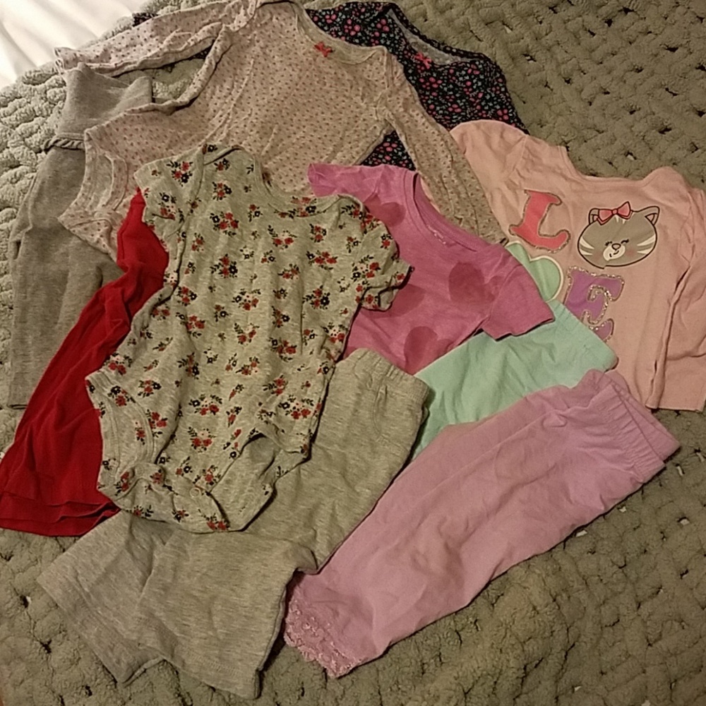 Bundle of 12 month girls clothes